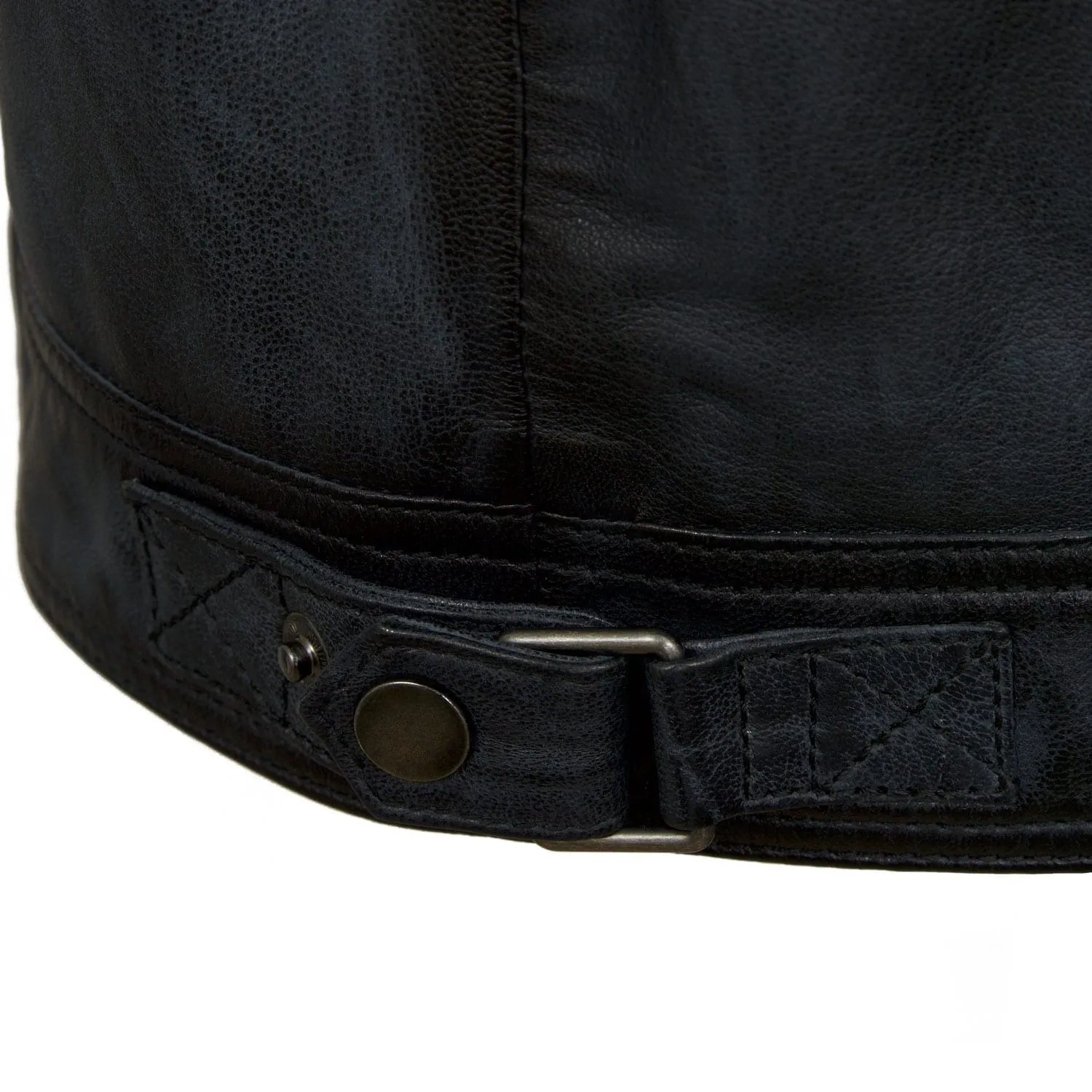 Jerome: Men's Blue Leather Jacket