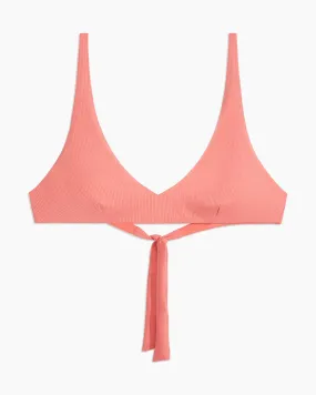 Jerry Bikini Top | Spiced Coral