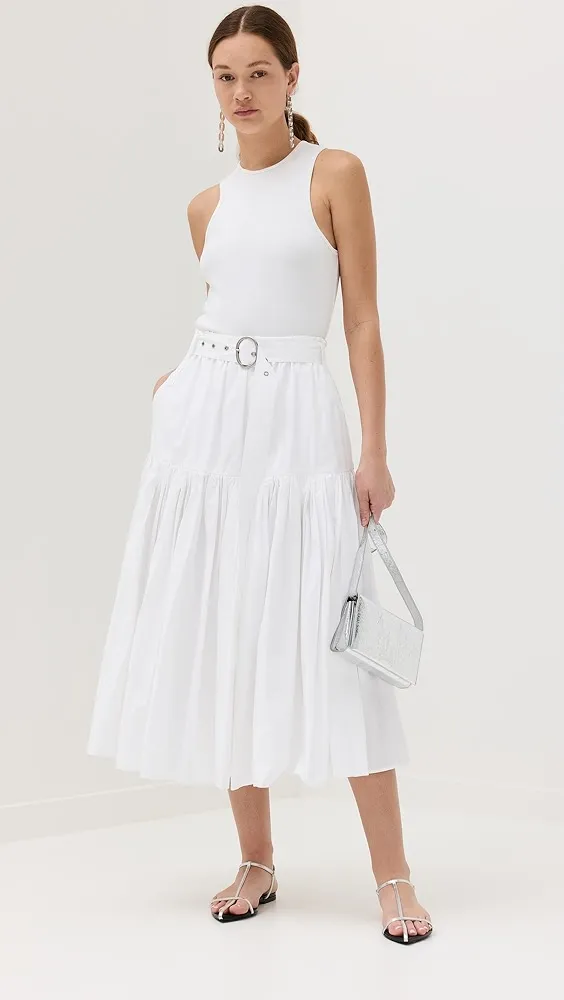 Jil Sander   Voluminous Basque Skirt 