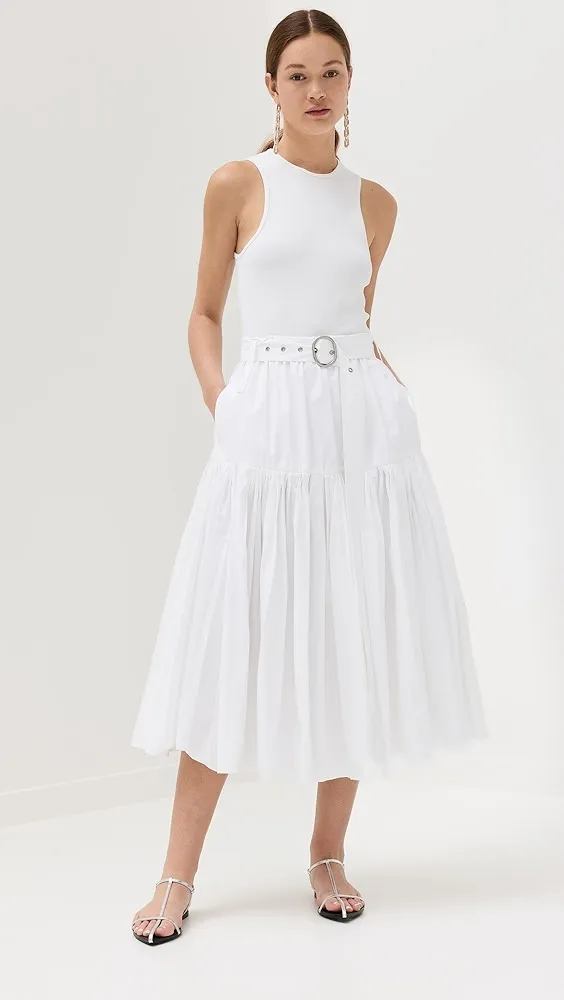 Jil Sander   Voluminous Basque Skirt 