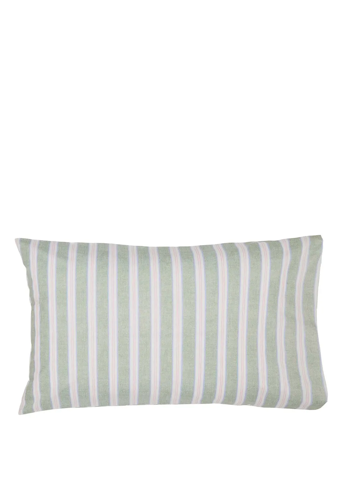 Joules Juliette Stamp Standard Pillowcase Pair, Green