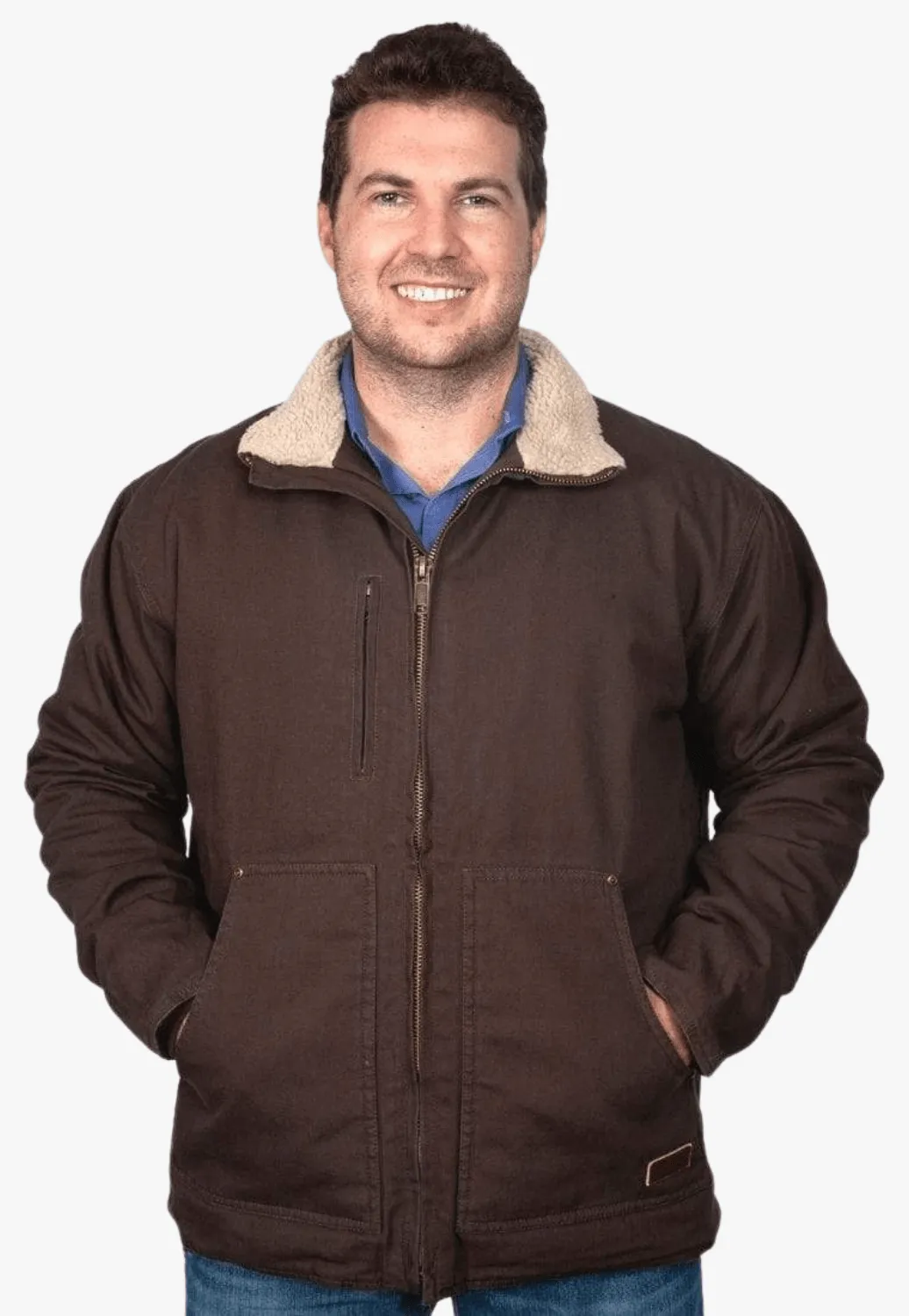 Just Country Mens Diamantina Sherpa Jacket