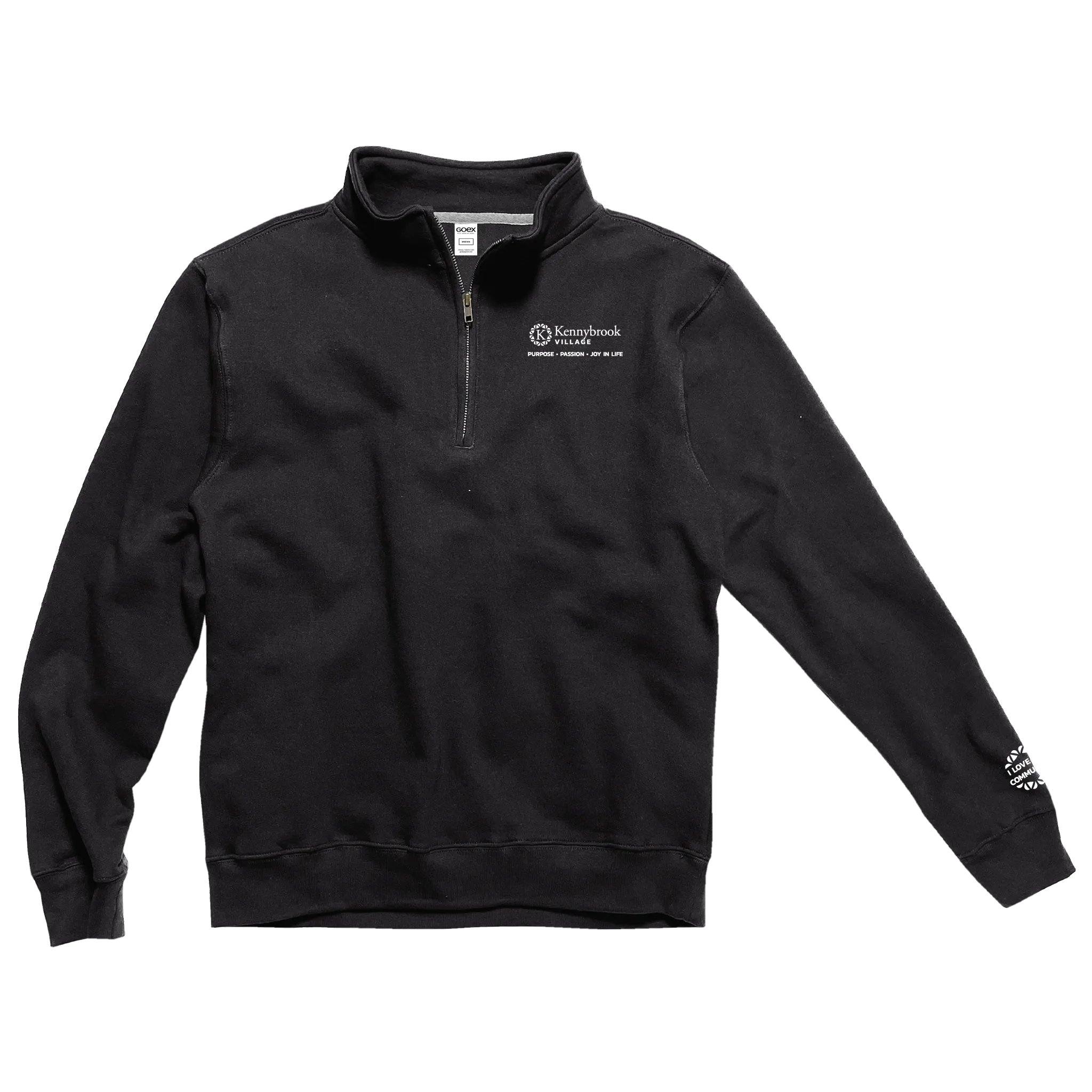 Kennybrook Village Unisex 1/4 Zip Pullover