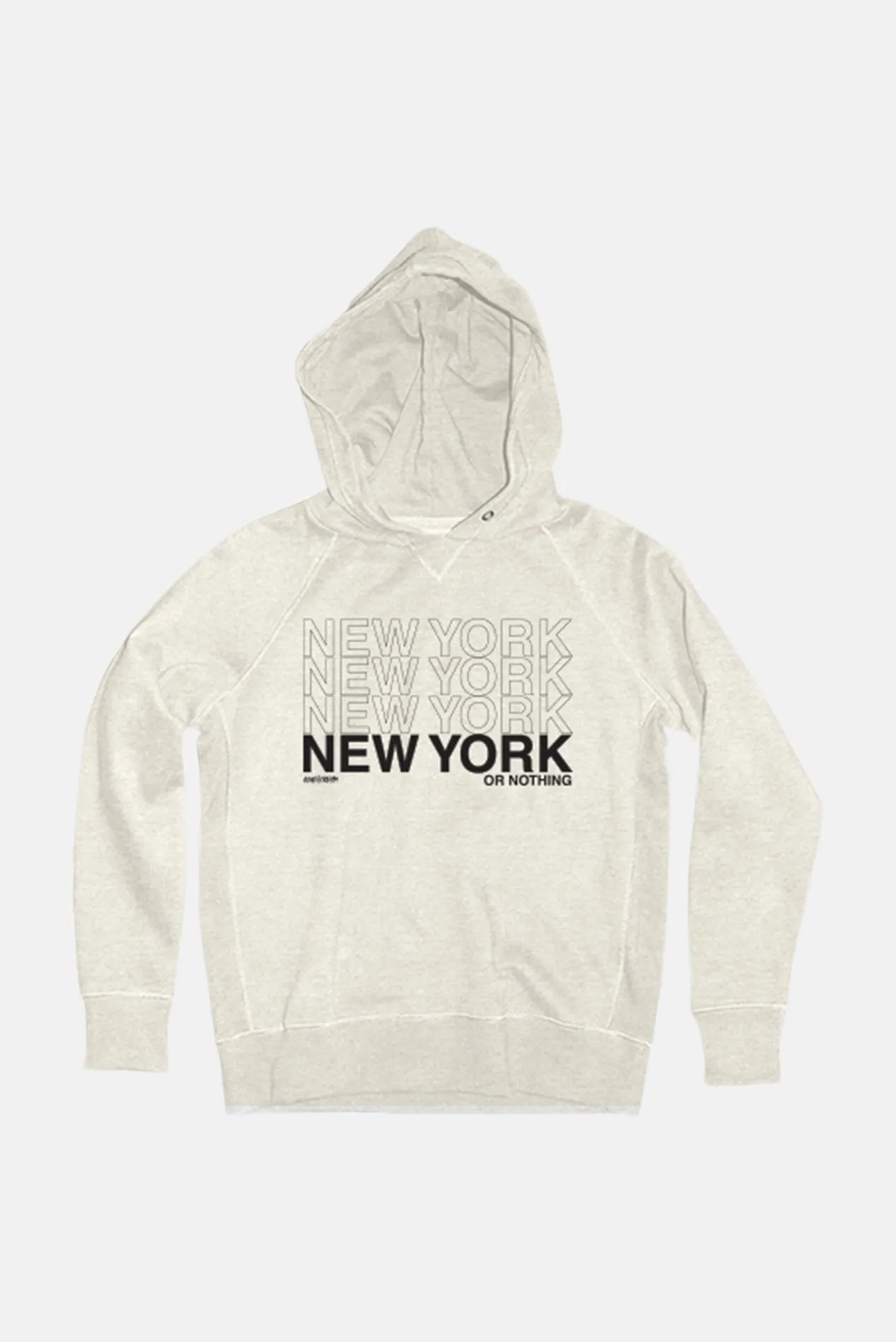 Kids New York or Nothing Hoodie Oatmeal