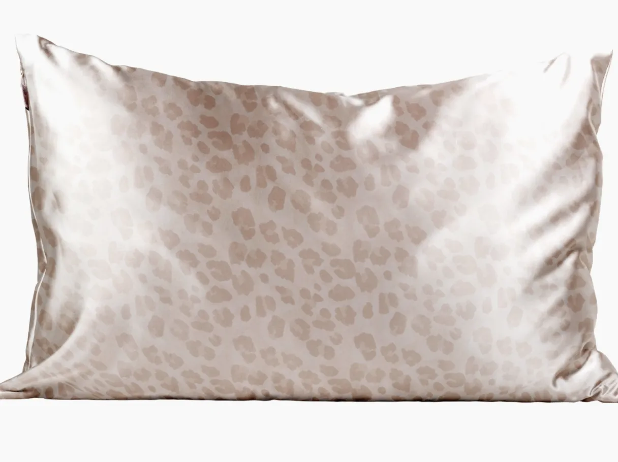 KITSCH Leopard Satin Pillowcase