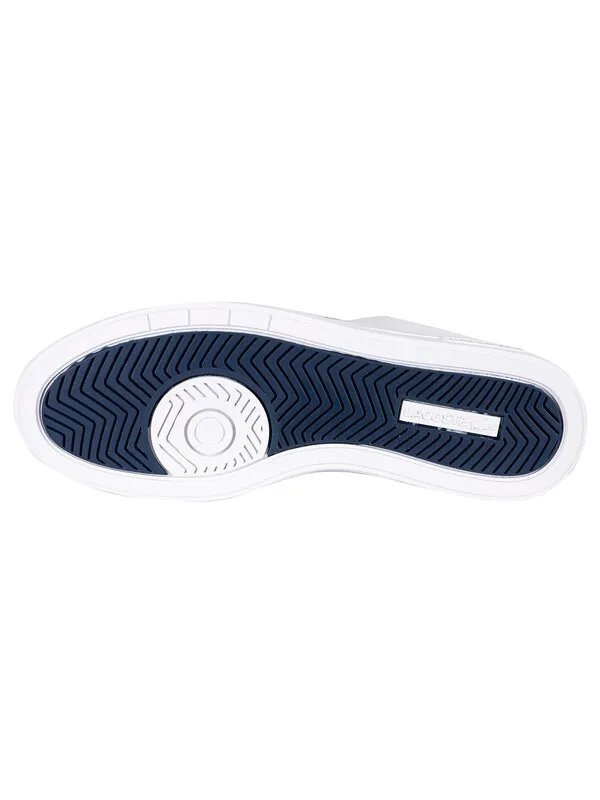 Lacoste Graduate Pro 222 1 SMA Leather Trainers - White/Navy