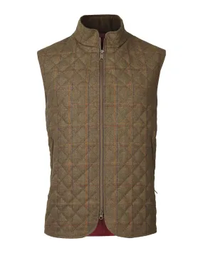 Laksen Woolston Tweed Quilted Vest