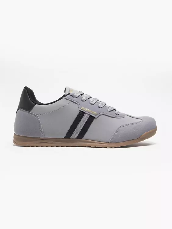 Lambretta  Tackle Grey Casual Trainers