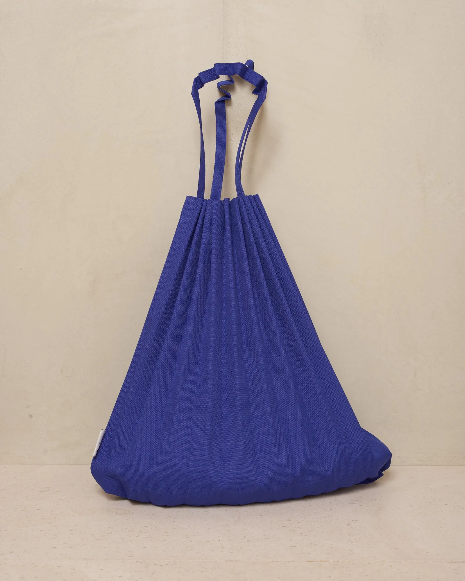 Lapis Lazuli Trunk Pleats Bag