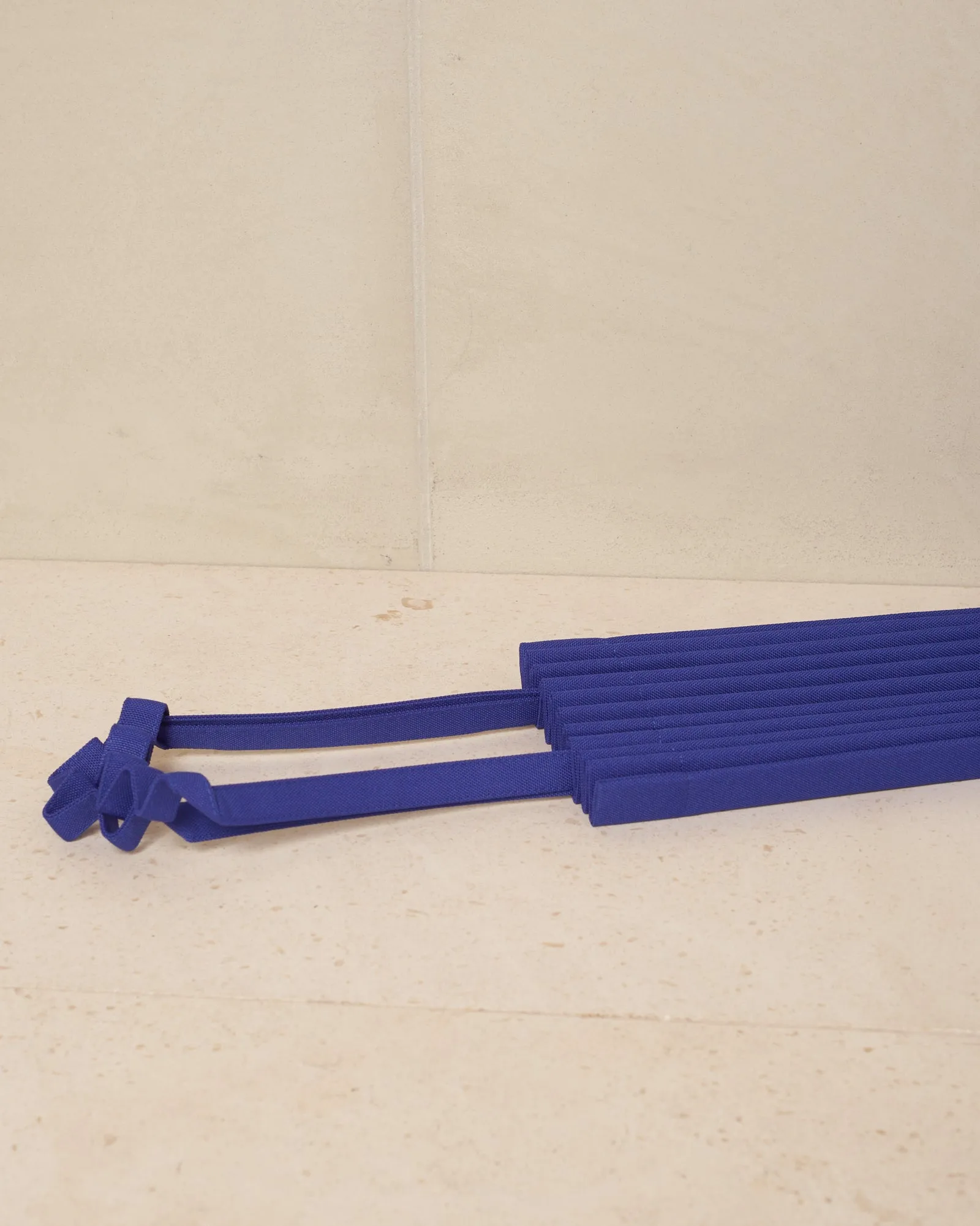 Lapis Lazuli Trunk Pleats Bag