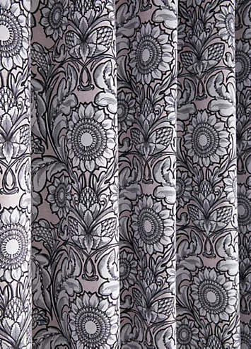 Laurence Llewelyn-Bowen Romilly Pair of Lined Eyelet Curtains | Kaleidoscope