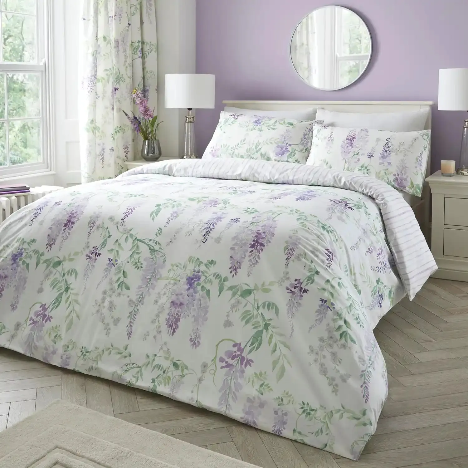 Lavender Flow Duvet Cover Set