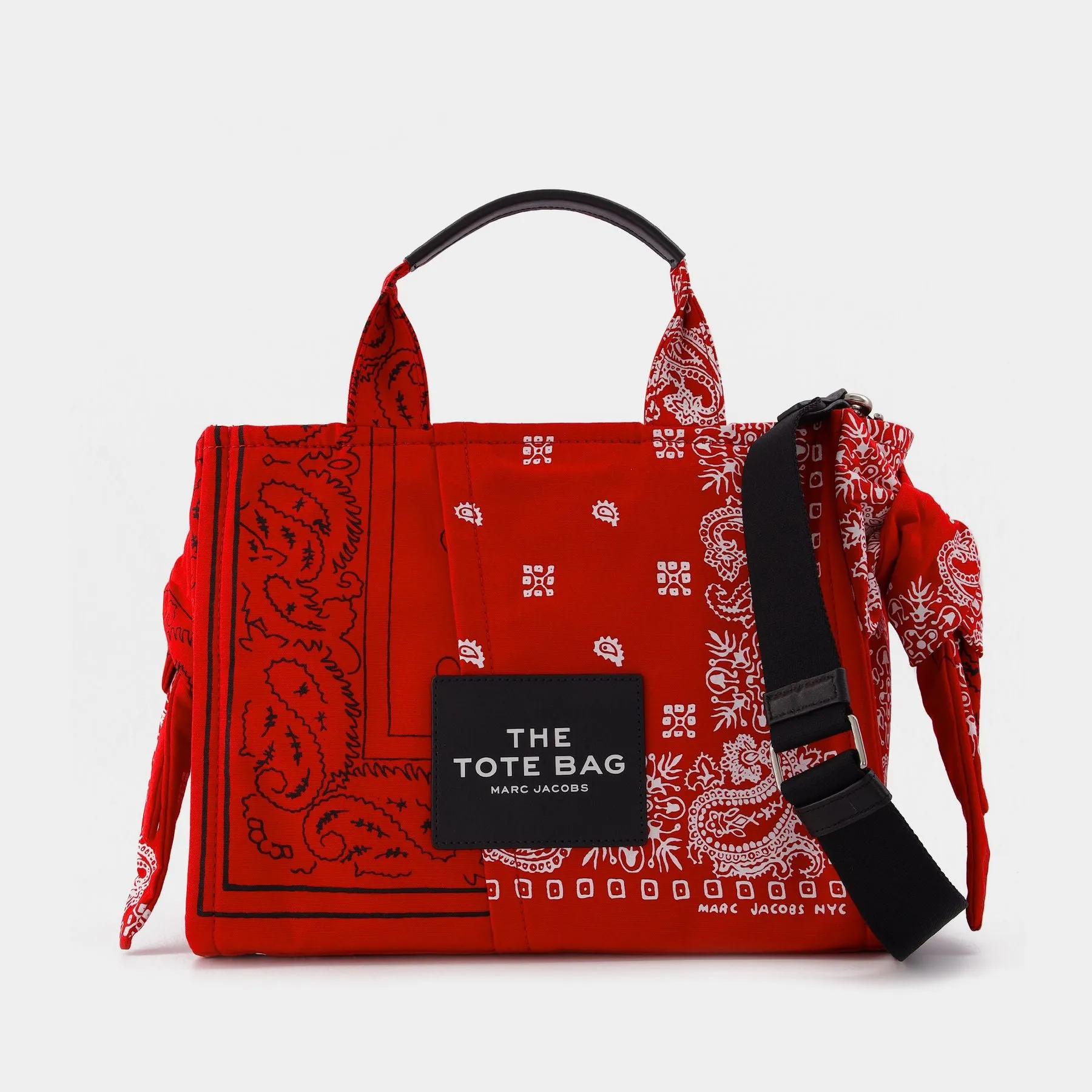 Marc Jacobs  The Small Tote in True Red Canvas