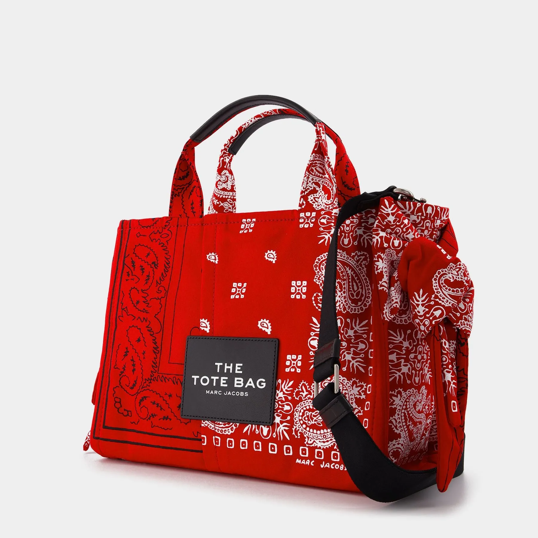 Marc Jacobs  The Small Tote in True Red Canvas