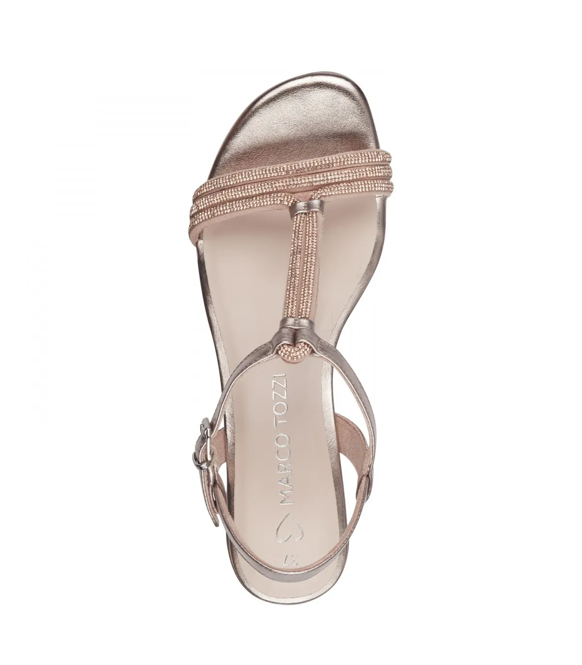 MARCO TOZZI Women's sandals Rose Metalllic Comb 2-28233-42-532