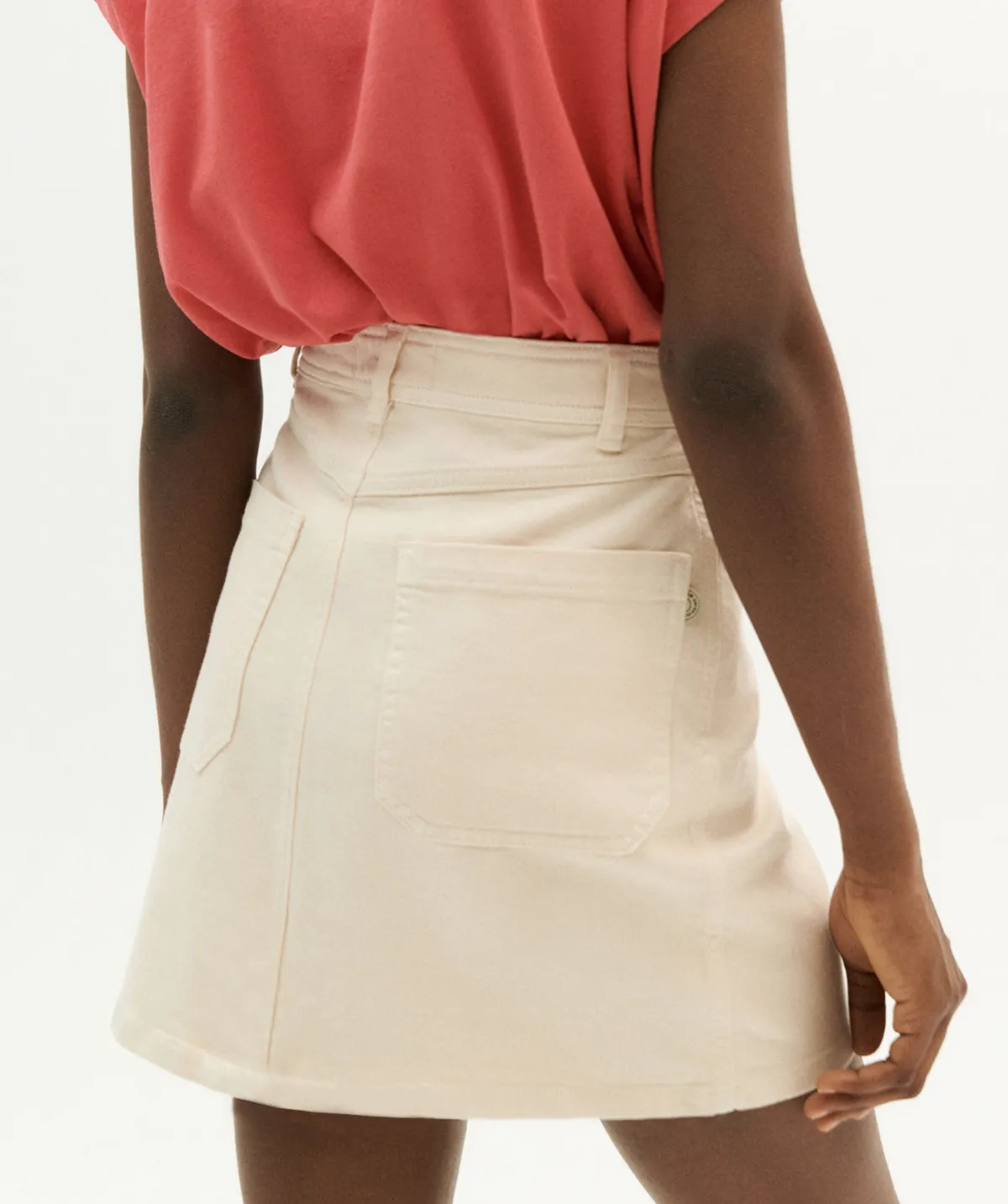 Marsha Organic cotton skirt - Ivory