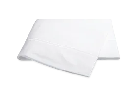 Matouk Essex Flat Sheet Full/Queen  - White