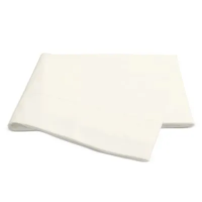 Matouk Luca Hemstitch Percale Flat Sheet, King