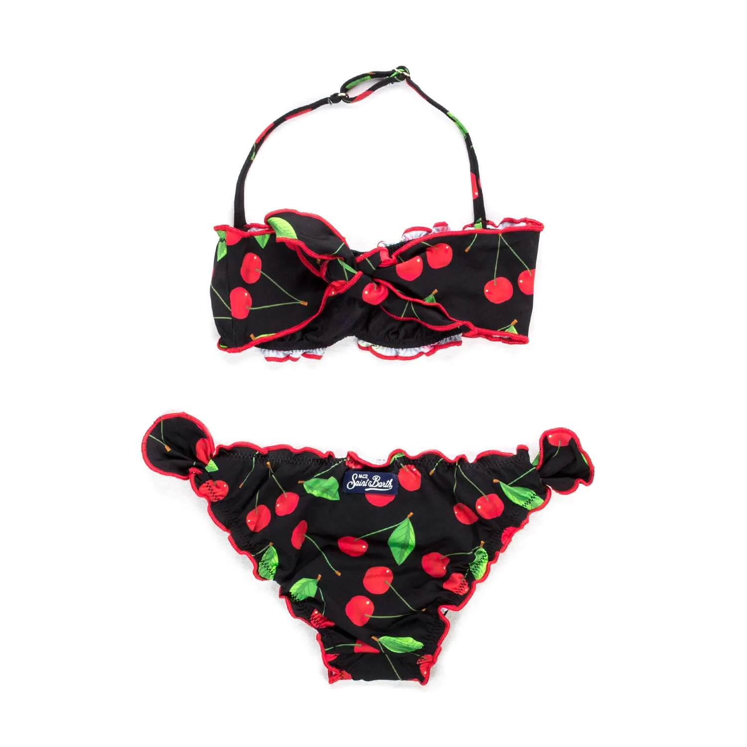 Mc2 Saint Barth Bandeau Bikini For Girls