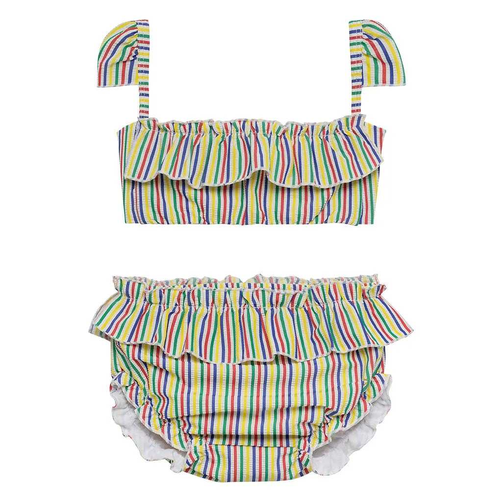 Mini Cabana Bikini Set | Fun Stripe