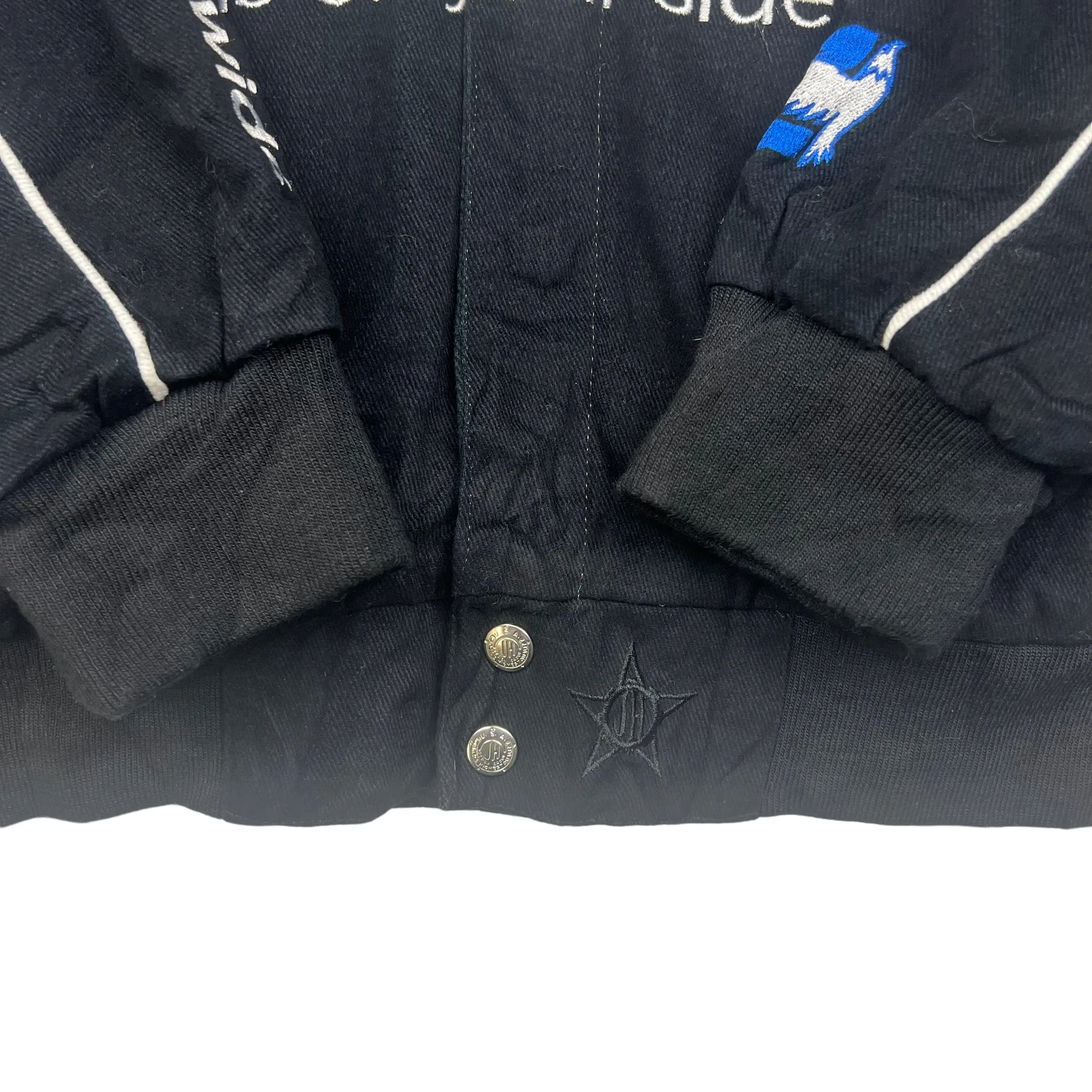 NASCAR Black Blue Racing Jacket