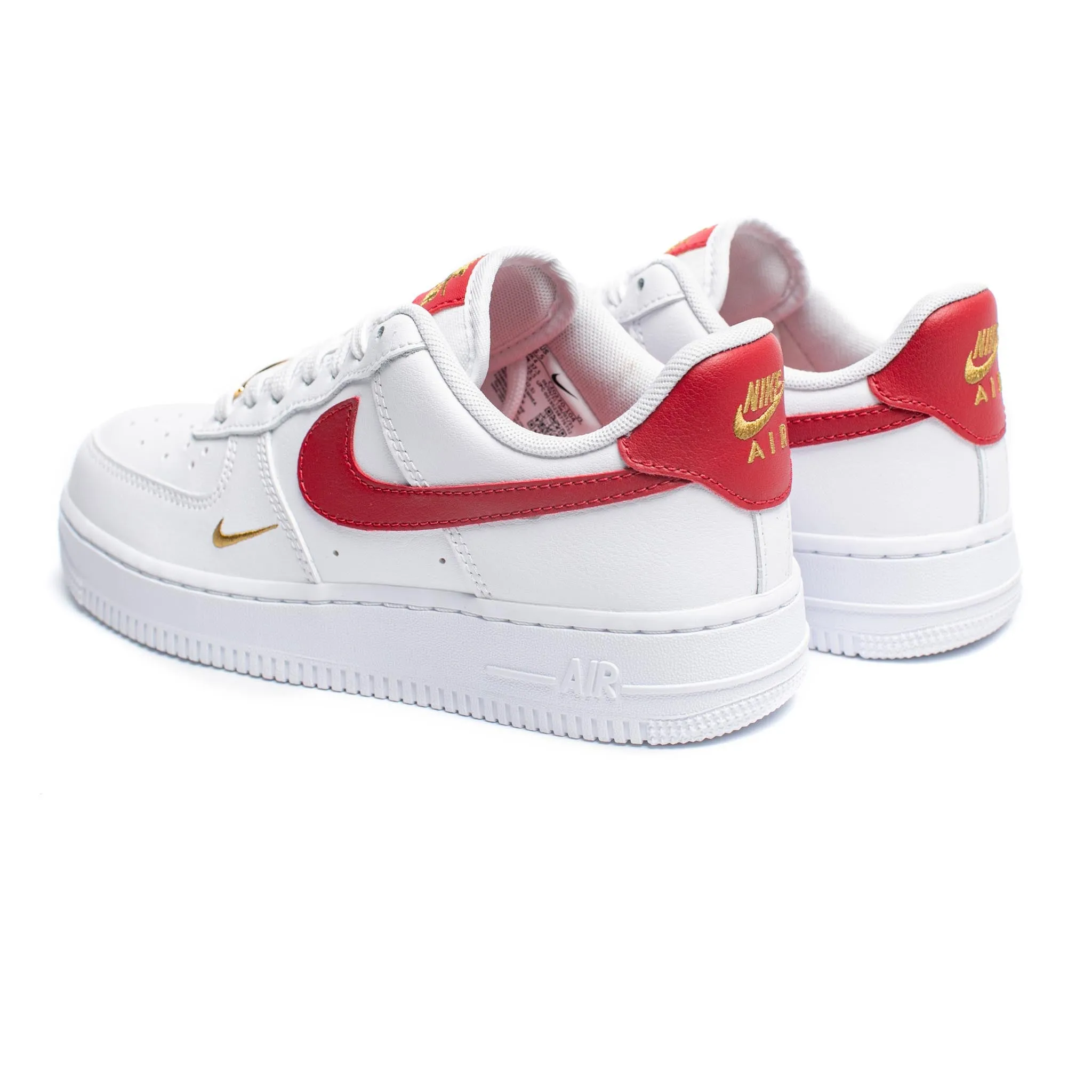 Nike Air Force 1 '07 ESS 'White/Gym Red'