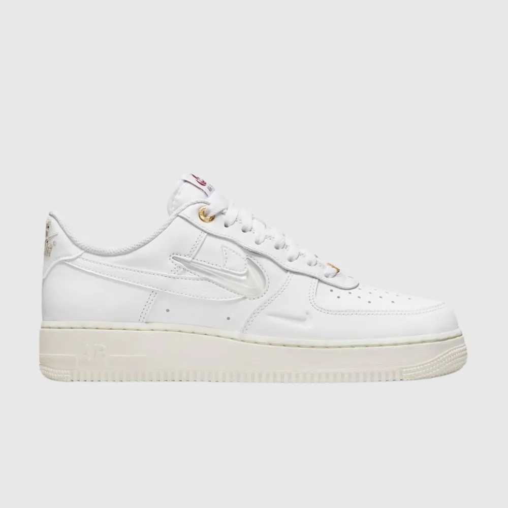 Nike Air Force 1 '07 White Sail Team-Red