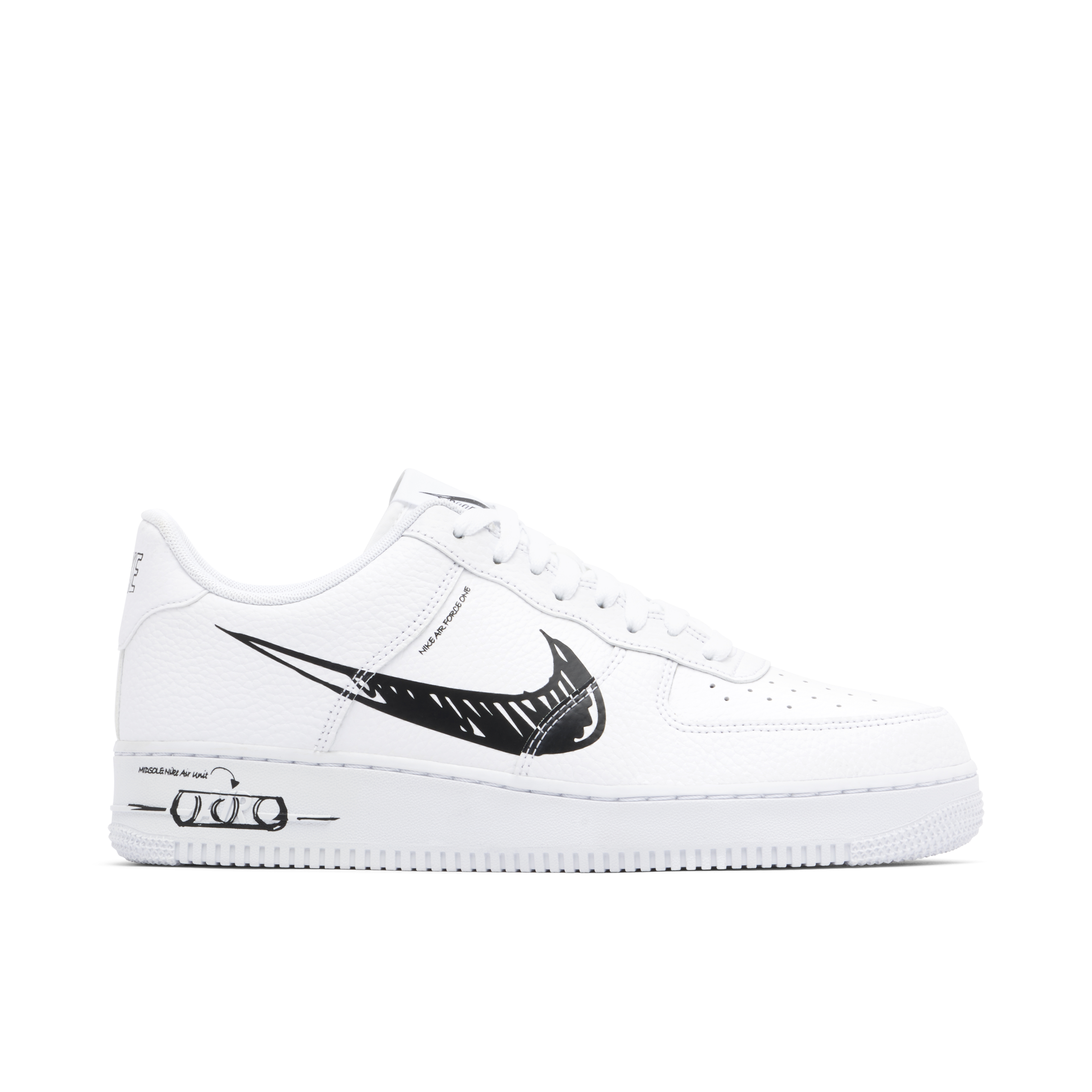 Nike Air Force 1 Low Sketch White | CW7581-101 | Laced