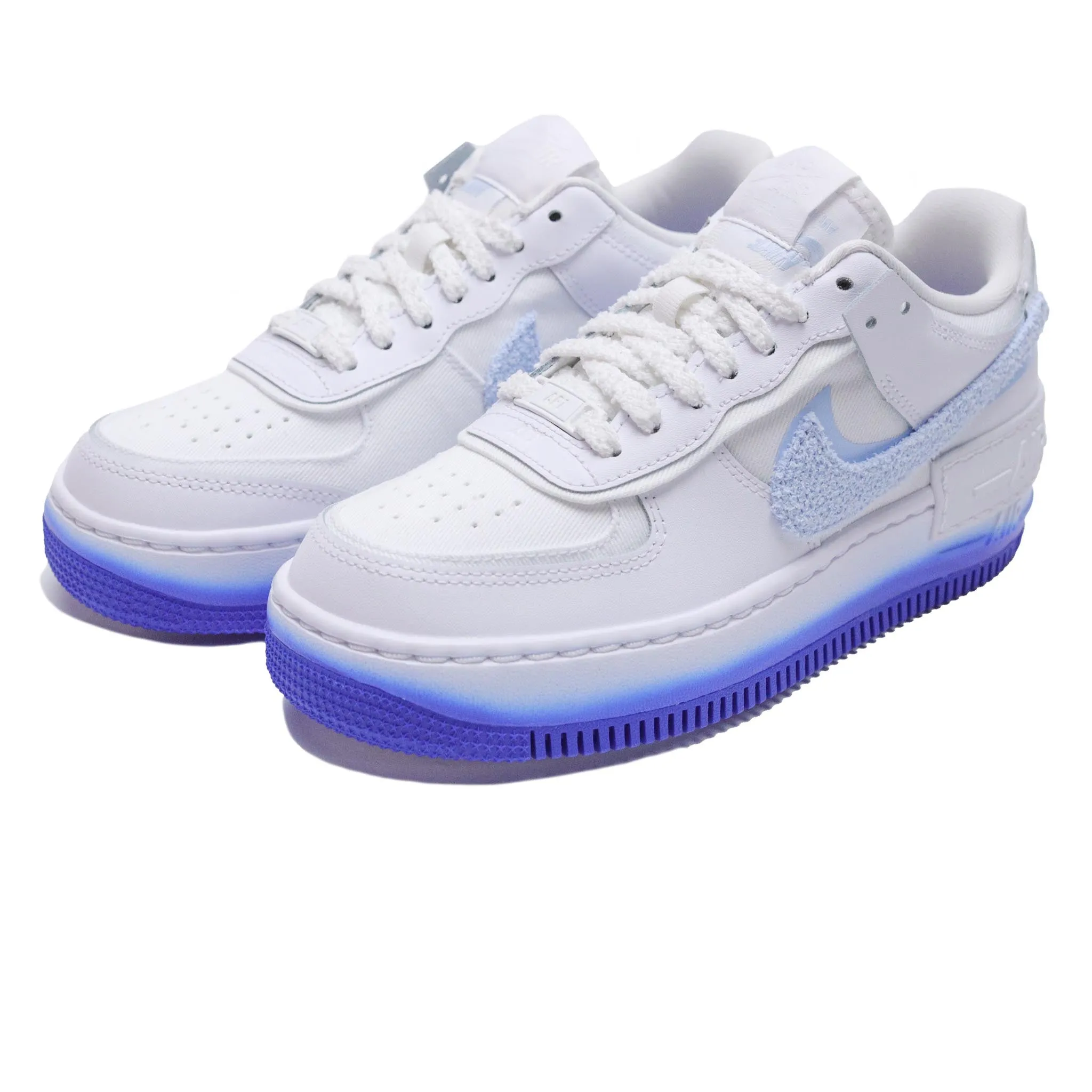 Nike Air Force 1 Shadow 'Chenille Swoosh' Blue Tint