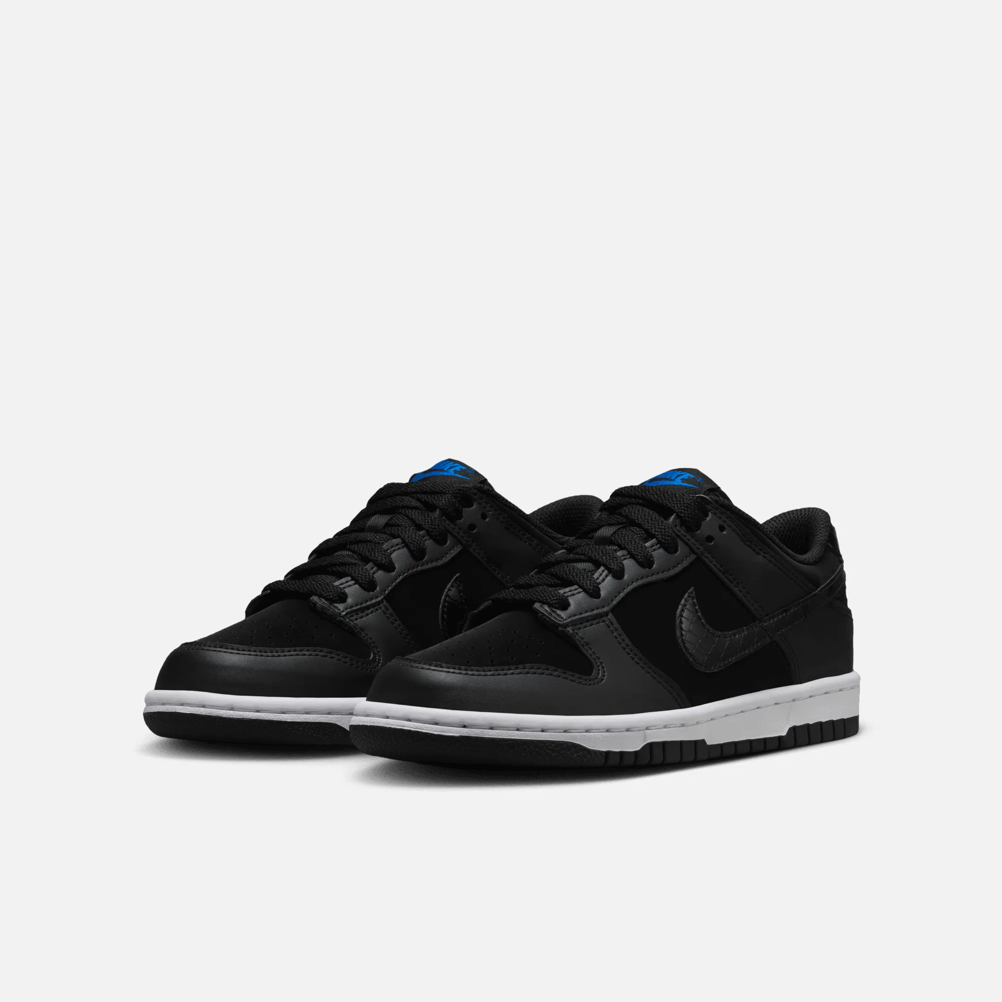 Nike Big Kids' Dunk Low 'Black Croc Swoosh' (GS)