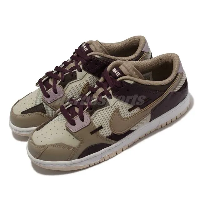 Nike Dunk Low Scrap Tan Brown