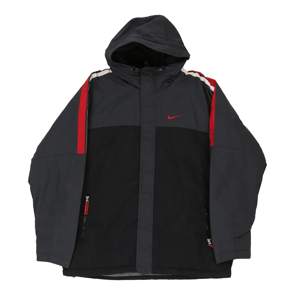 Nike Jacket - XL Black Polyester Blend