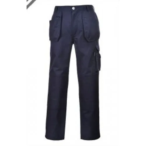 NPS  Black Holster Canvas Trousers