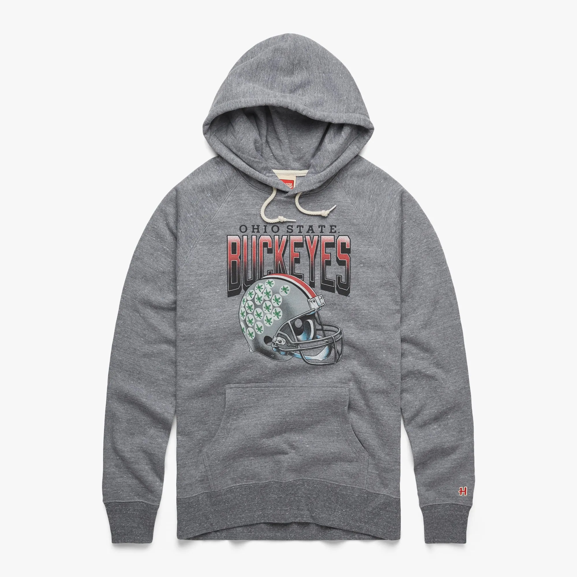 Ohio State Buckeyes Gradient Helmet Hoodie