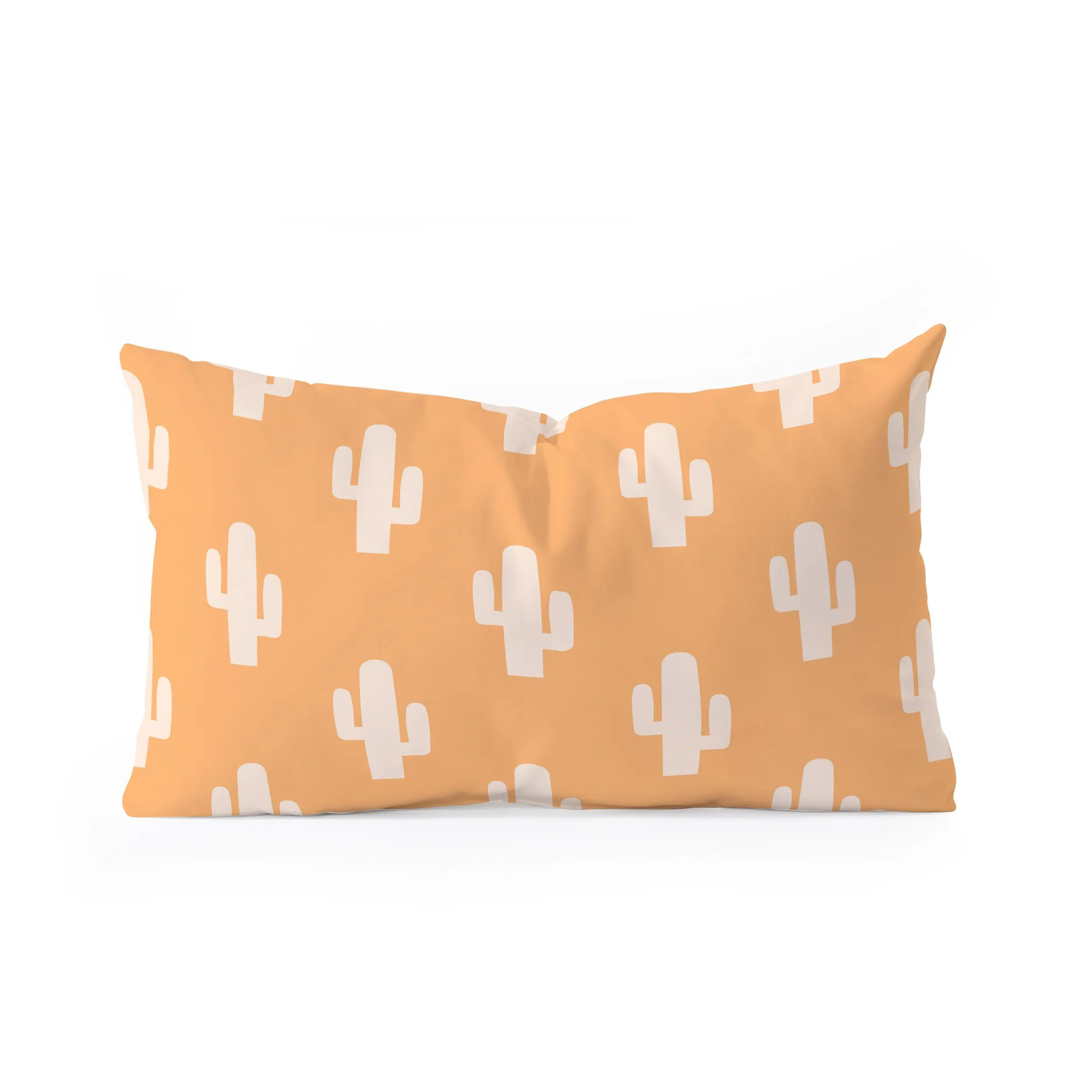 Ole Candy Corn Cactus Oblong Throw Pillow (DS)