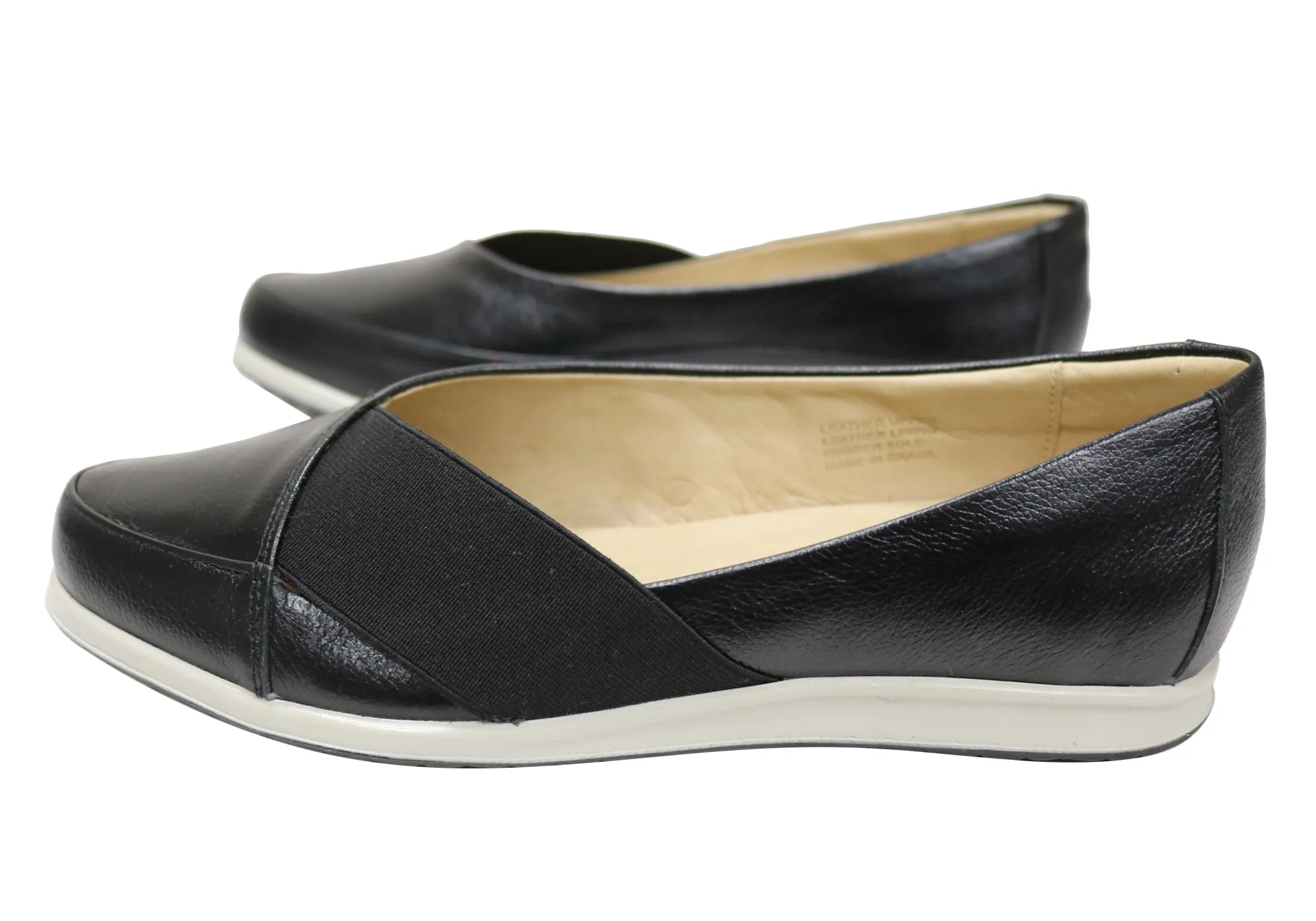 Opananken Tatum Womens Comfortable Brazilian Leather Flats Shoes