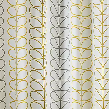 Orla Kiely Trio Stem Lined Eyelet Curtains | Kaleidoscope