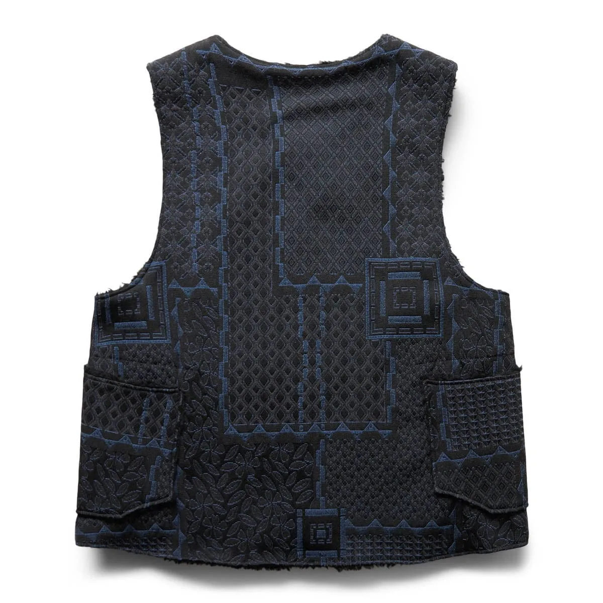 OVER VEST BLACK/NAVY | Bodega