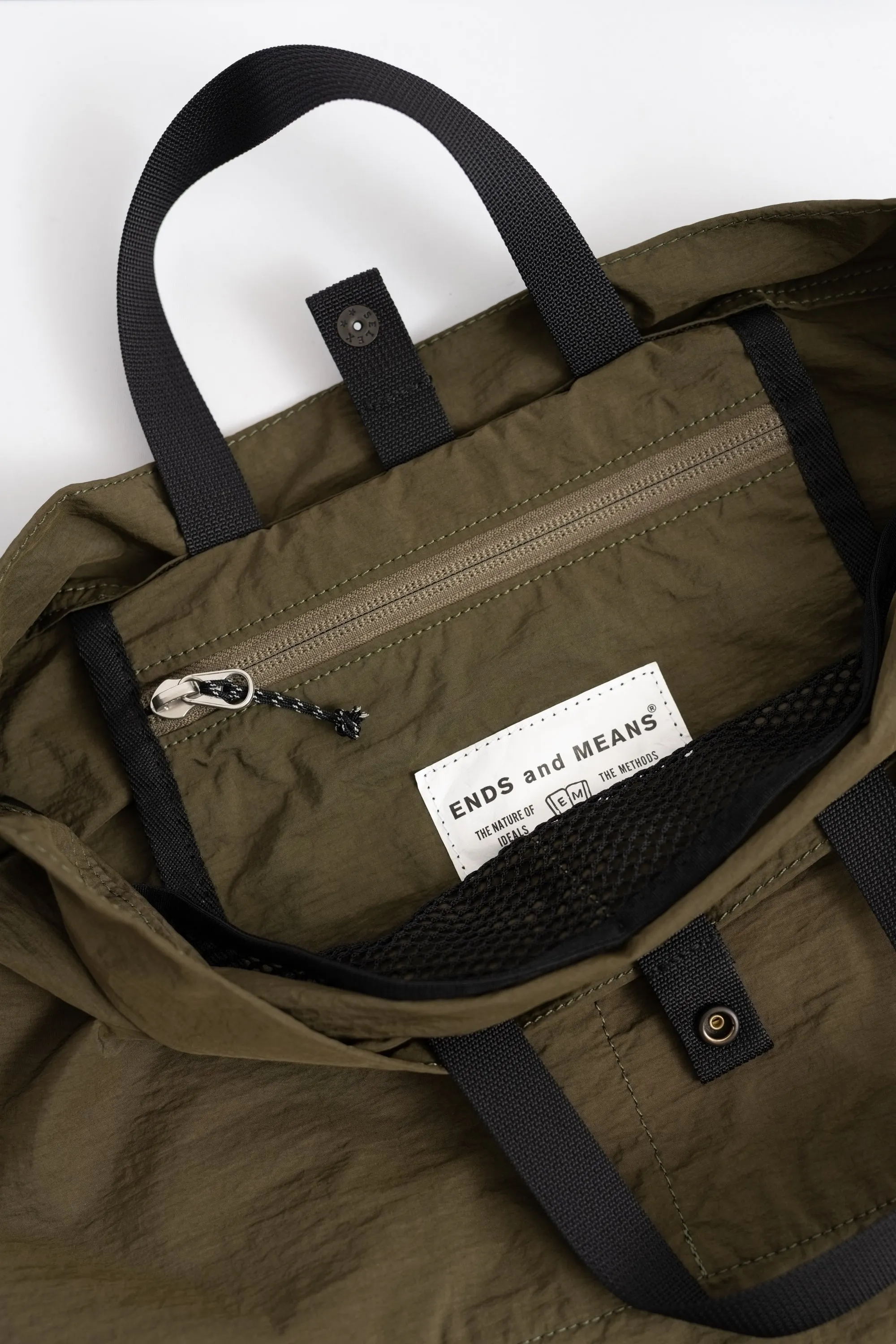 Packable Shoulder Bag Olive