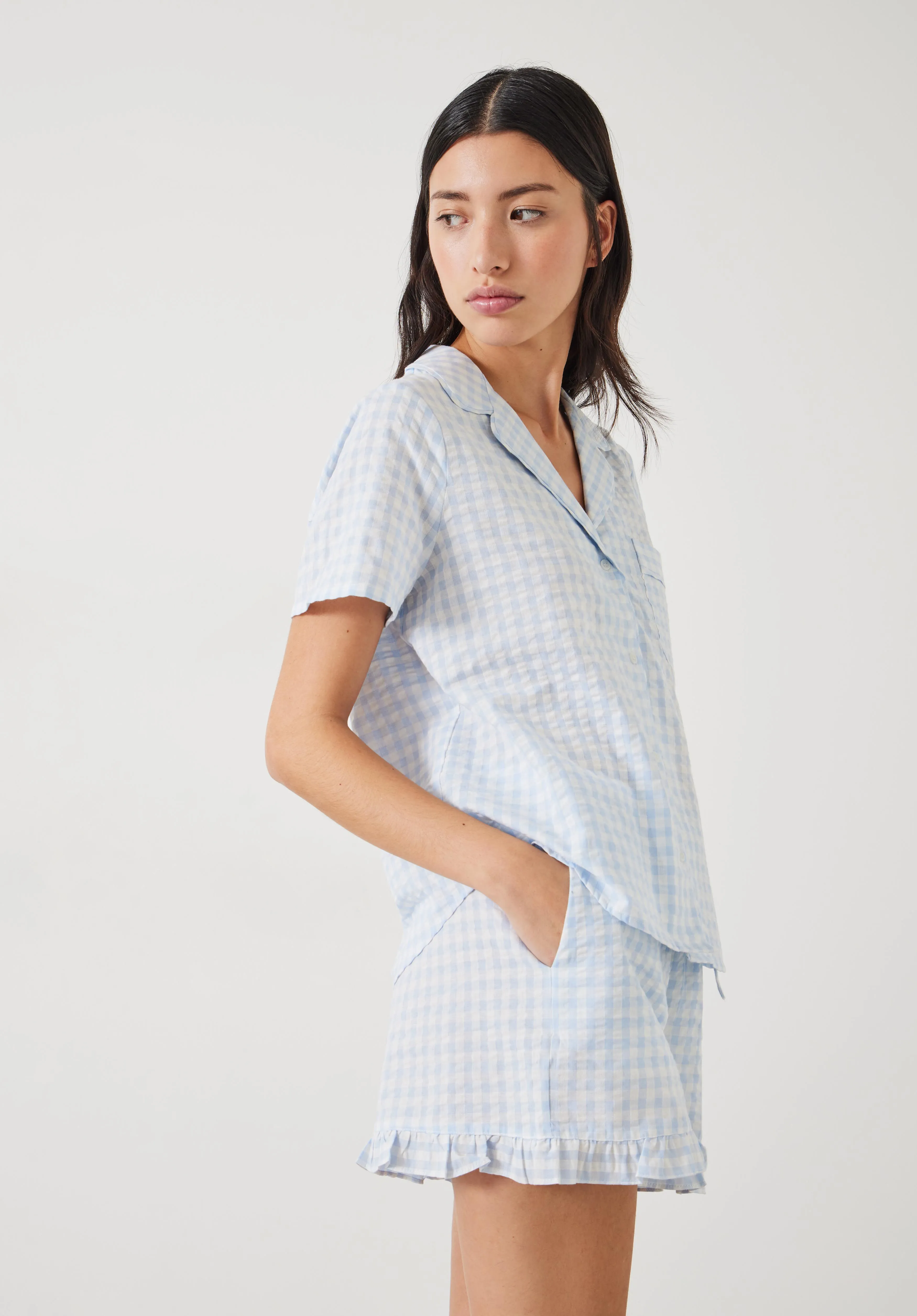 Palma Frill Short Pyjamas