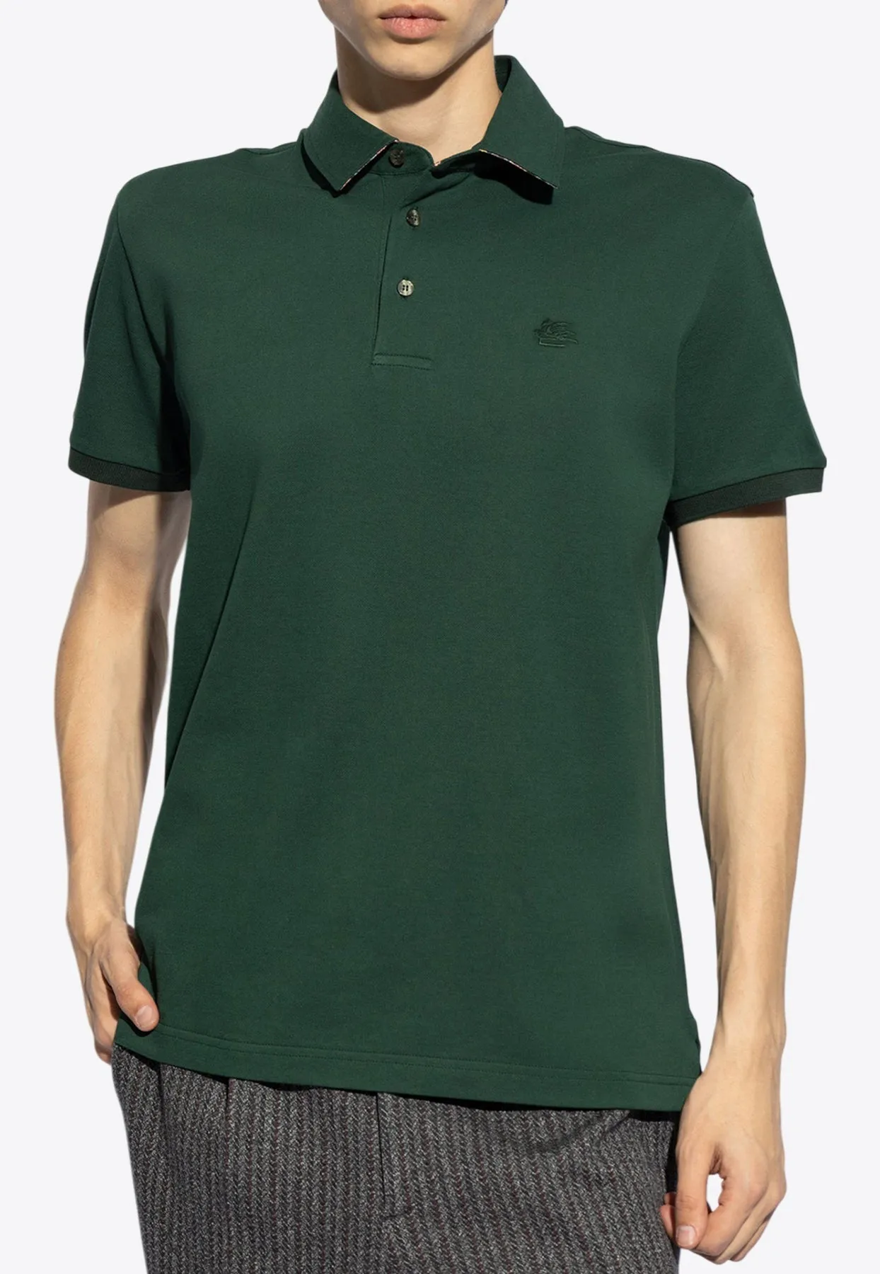 Pegaso Embroidered Polo T-shirt