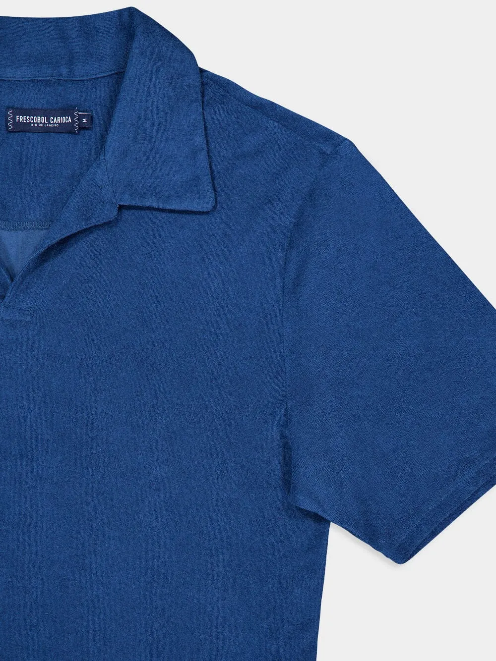 Perennial Blue Terry Polo