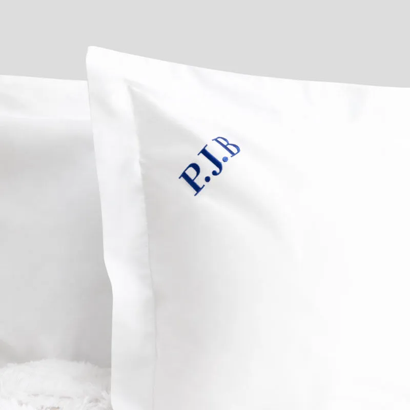 Personalised Embroidered Pillowcases.Embroidered Pillow Case