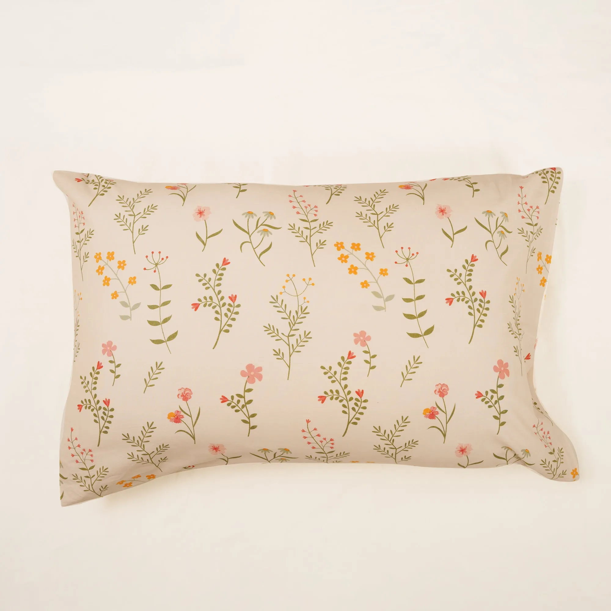 Pillow Case - Butterscotch Floral