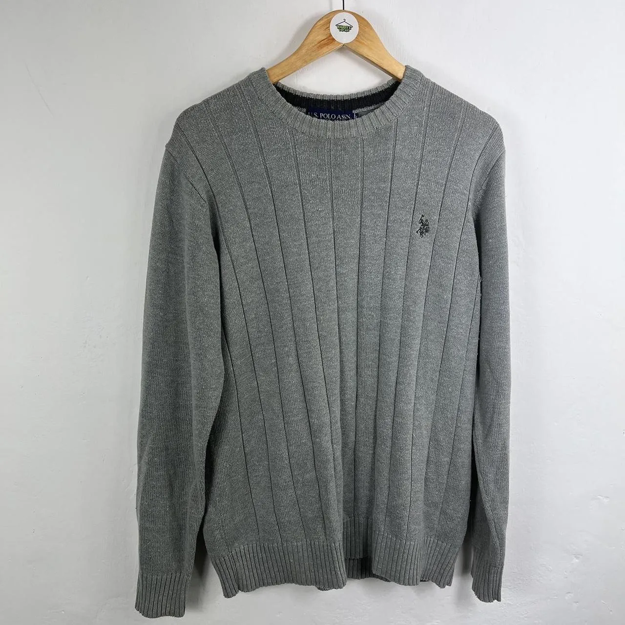 Polo assassin knit jumper medium