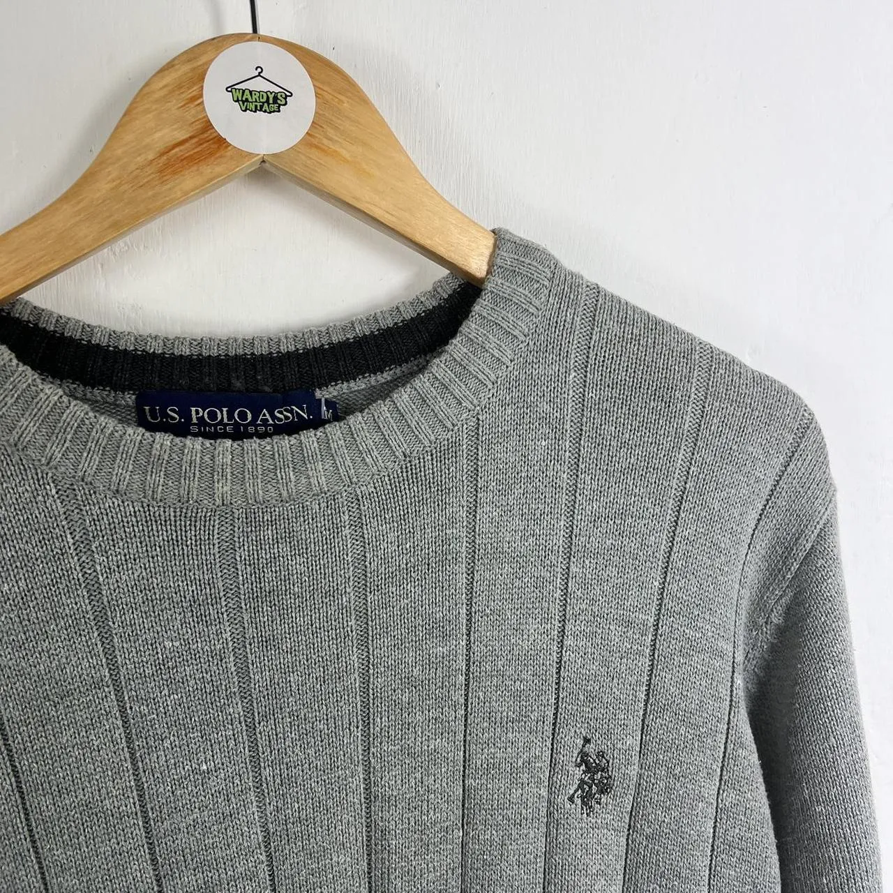 Polo assassin knit jumper medium