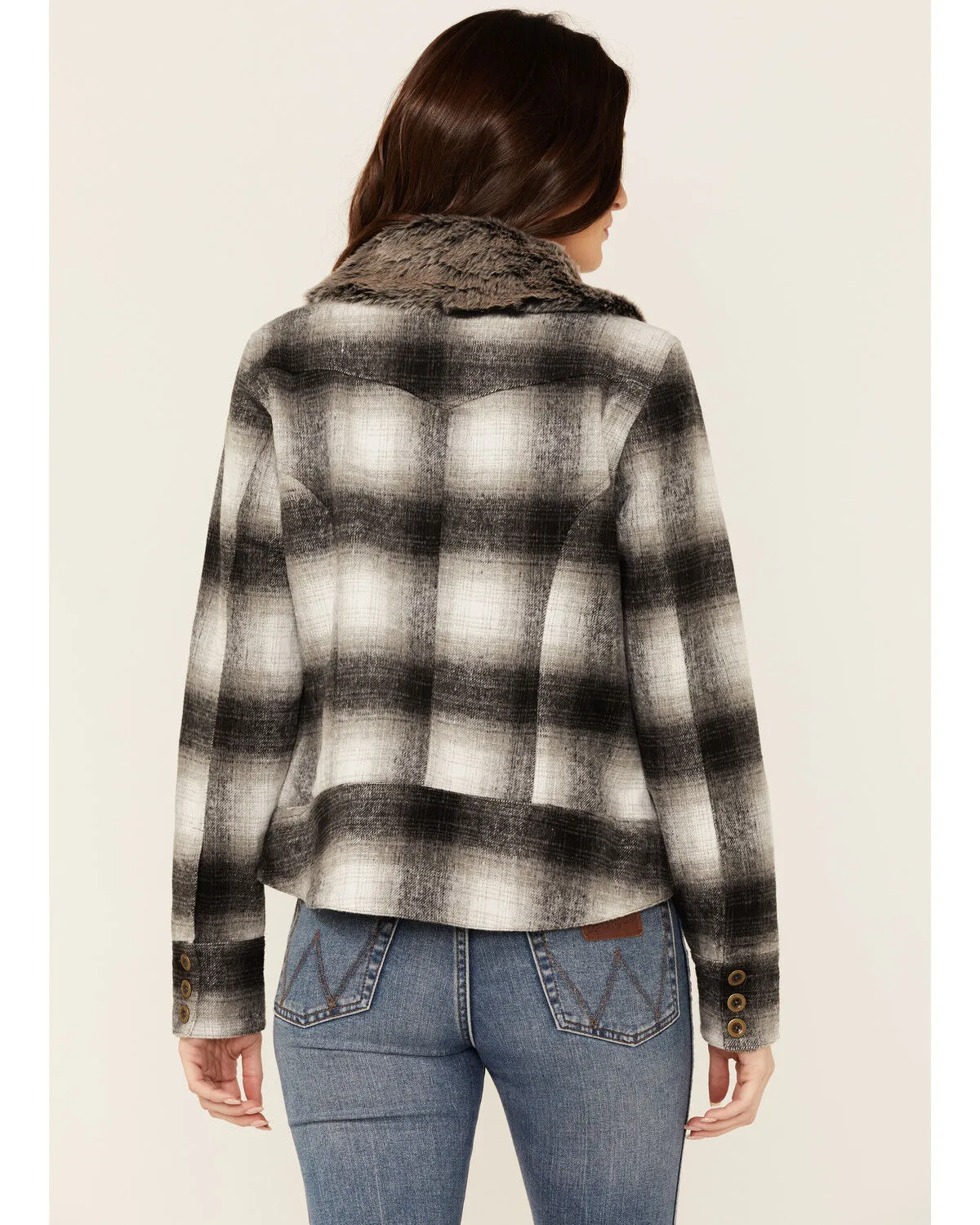 Product Name:  Stetson Women's Ombre Plaid Jacket