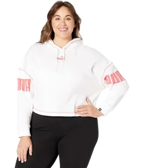 PUMA Plus Size Power Fleece Hoodie Women's