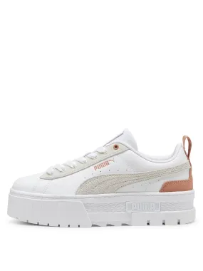 Puma Women'S Mayze Mix Trainers - White/Grey