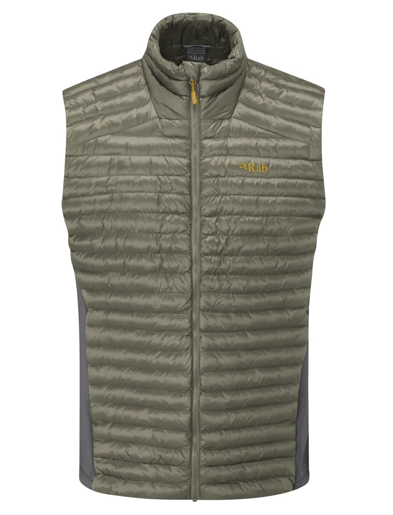 Rab Mens Cirrus Flex 2.0 Vest Light Khaki